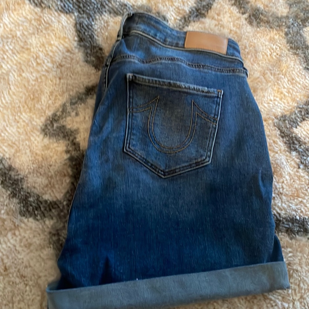 Women’s true religion shorts size 38